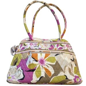 VERA BRADLEY Portobella Road Bowler Bag Retired Print